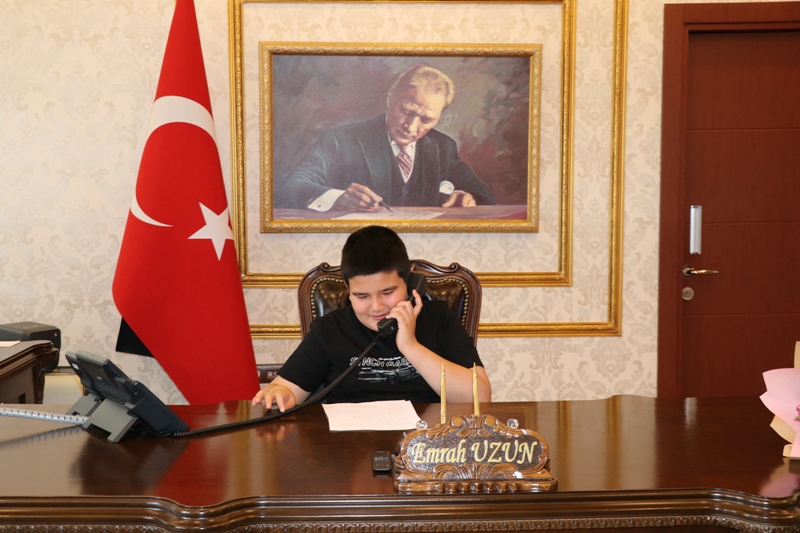 23 Nisan Makam Devir Teslim Töreni Gerçekleştirildi.